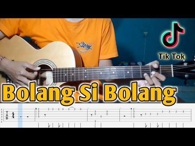 Lagu Si Bolang - Bocah Petualang | Fingerstyle Gitar Cover + Tab + Chord class=