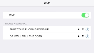 FUNNIEST WI-FI NAMES