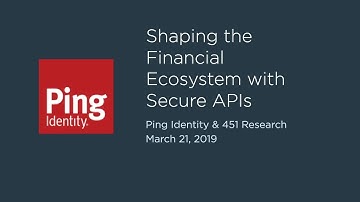 Securing APIs in the Financial Industry