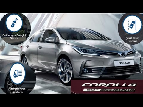 2018 TOYOTA COROLLA [1.6 PREMİUM 50. YIL MULTİDRİVE S] İNCELEME