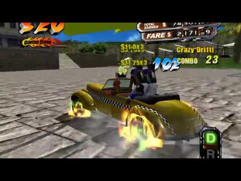 Crazy Taxi 3 Arcade Normal Rules Mental 160 737 57 223 Customers Part2