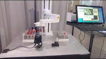 ALE "PreciseTube" automated tube handling and sorting system with Robiotec LabEye monitoring system