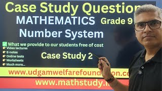 Case Study Based Questions Class 9 Maths, case study questions of number systems, Case Study 2