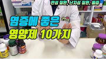 염증(통증)을 조절하는 영양제를 알아보아요 (만성 질환, 난치성 질환, 두통 관절염)
