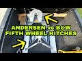 Andersen Aluminum vs B&W Companion Fifth Wheel Hitches