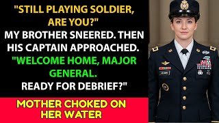 At Dinner They Called Me a Failure — Then My Brother’s Captain Said Welcome Home, Major General