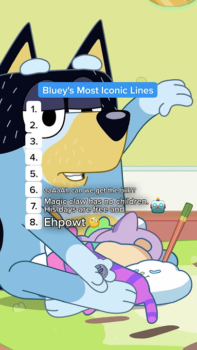 We catch ourselves saying 'oh, biscuits' all. the. time. 💙 #Shorts #Bluey