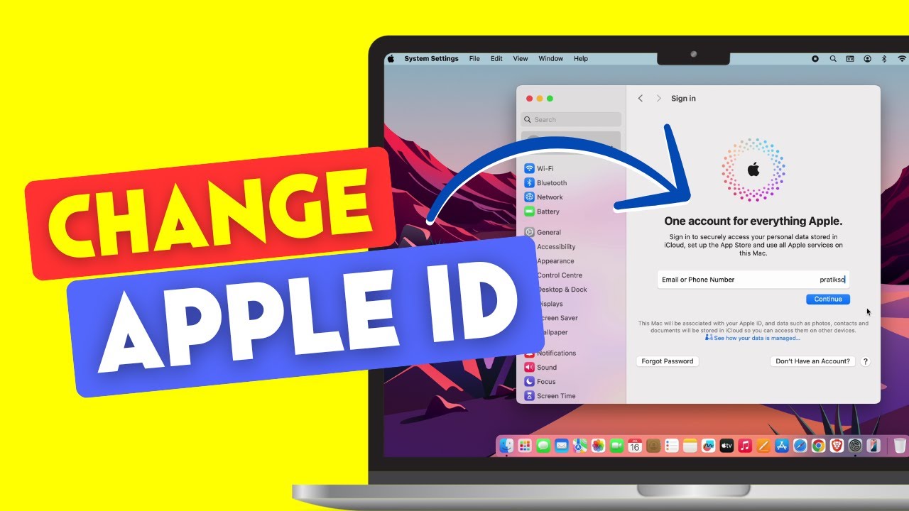 How To Change Apple ID On Mac Remove Old And Add New Apple ID On how-to-change-apple-id-on-mac-remove-old-and-add-new-apple-id-on