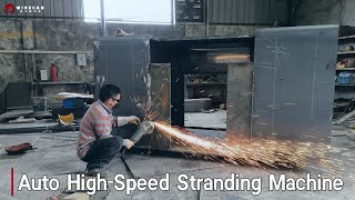 How is High-Speed double buncher twisting machine Made？