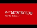 How to redeem movieclub rewards