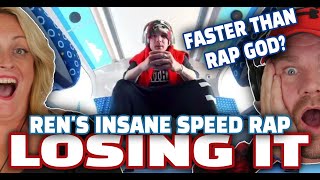 🔥Mind -Blowing Speed Rap! Reacting to Ren - Losing It | The Dan Wheeler Show FT Kaz🔥