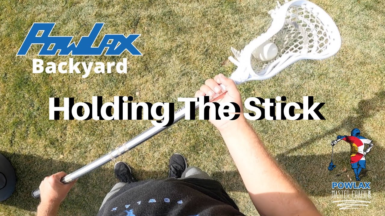 How to Hold the Stick in Lacrosse