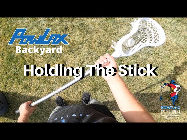 How to Hold the Stick in Lacrosse