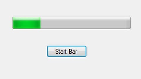 Visual C++ Tutorial 27 -Windows Forms Application: How to use Progress Bar and Button