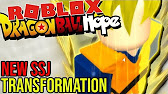 New Super Saiyan Transformation Best On Roblox Roblox Dragon Ball Hope Youtube - best dragon ball z roblox game owtrelap get robux world