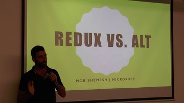React Israel Meetup #11 - 2nd talk: Using Alt (not Redux!) by Mor Shemesh