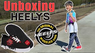 Unboxing a New Pair of Heelys! Shoes with Wheels! #heelys #unboxingshoes #familyfun #kidsfun