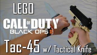 Call Of Duty Black Ops 2 Lego Tac-45 W Tactical Knife