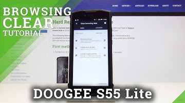 How to Clear Browsing Data in DOOGEE S55 Lite - Wipe Browser History