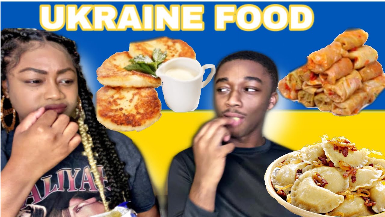 Americans Try Ukrainian Food ?? | Americans Try