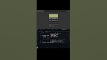 😍Awesome Calculator Using HTML CSS & JavaScript #coding #shorts #webdevelopment #calculator