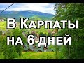 Тур Карпаты 6 дней 777 тур