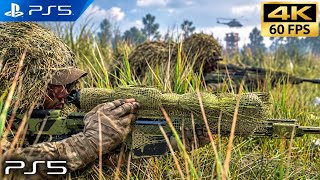 (PS5) Deadly Sniper Operation | Ultra Realistic Gameplay | 4K 60FPS | COD MW 2 screenshot 5