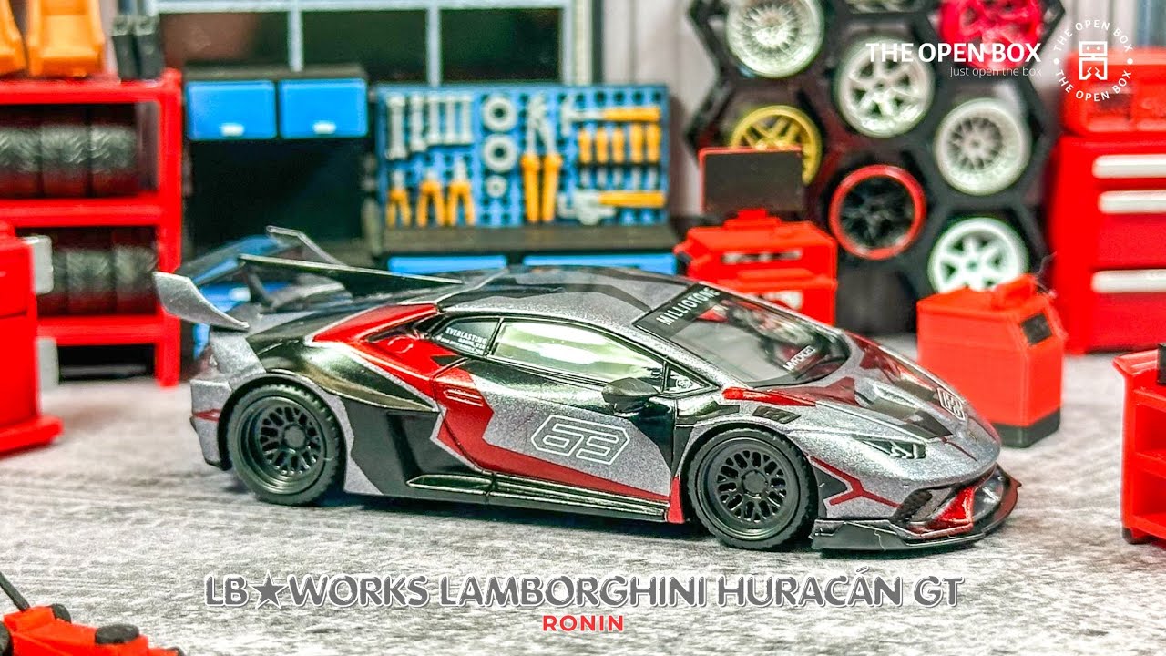 MINIGT 1/64 LB★WORKS Lamborghini Huracán Unboxing MINIGT 1:64 LB☆WORKS Lamborghini Huracán GT - Ronin