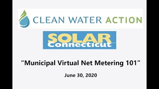 Virtual Net Metering in Connecticut