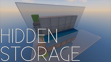 Expandable Hidden Storage | Tutorial 1.12