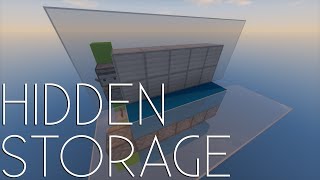 Expandable Hidden Storage | Tutorial 1.12