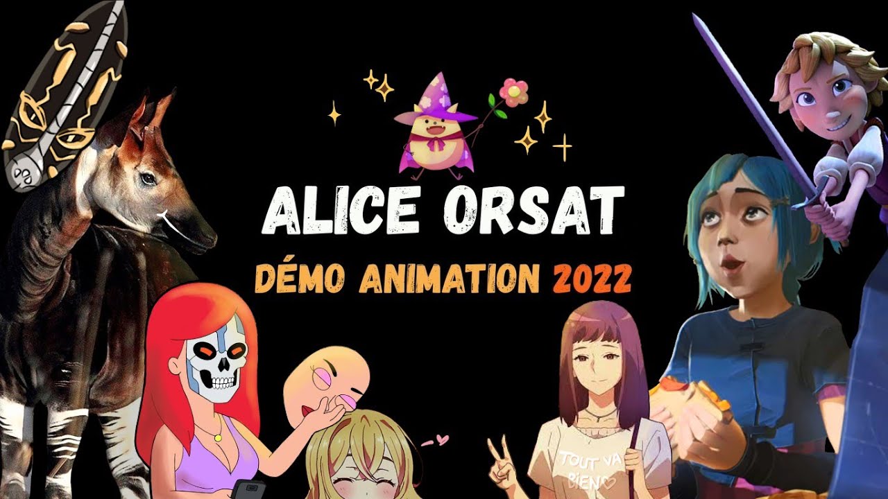 Alice ORSAT - Démo voix animation 2022