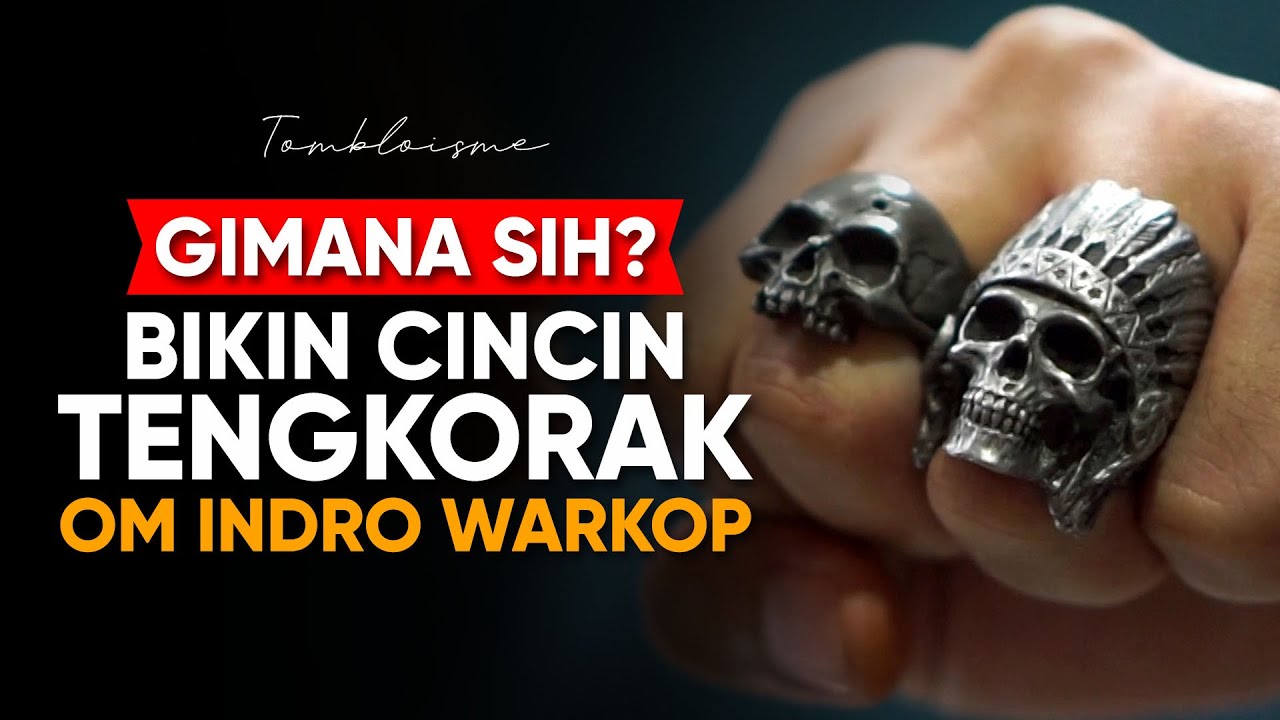 Dapet Cincin Tengkorak Indro Warkop dipasar Loak Kebayoran Lama