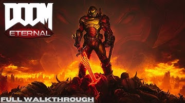 DOOM Eternal NIGHTMARE Walkthrough  - Mission 4: Doom Hunter Base