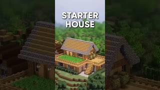 MİNECRADT STARTER HOUSE #minecraftshorts