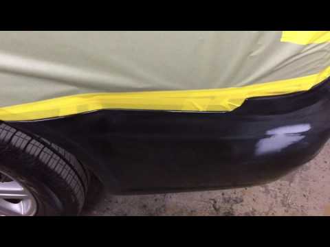 DIY rear bumper paint repair (Chrysler town & country)