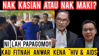 PAPAGOMO! NAK KASIAN ATAU NAK MAKI? KEBEBASAN BERSUARA BUAT FITNAH!! KENA TAHAN KATA KERAJAAN ZALIM!