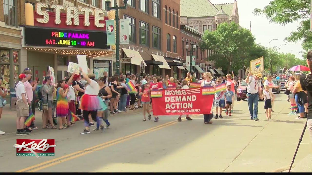 Downtown Sioux Falls milestone, Pride Parade YouTube