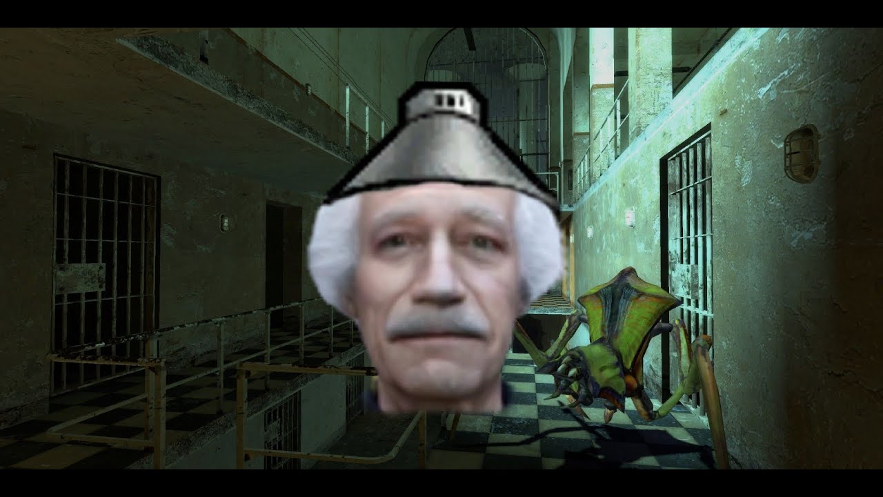 HalfLife 2 but All the Sound Effects Are Replaced With My Voice Nova