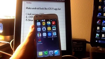 Make android look like iOS 9