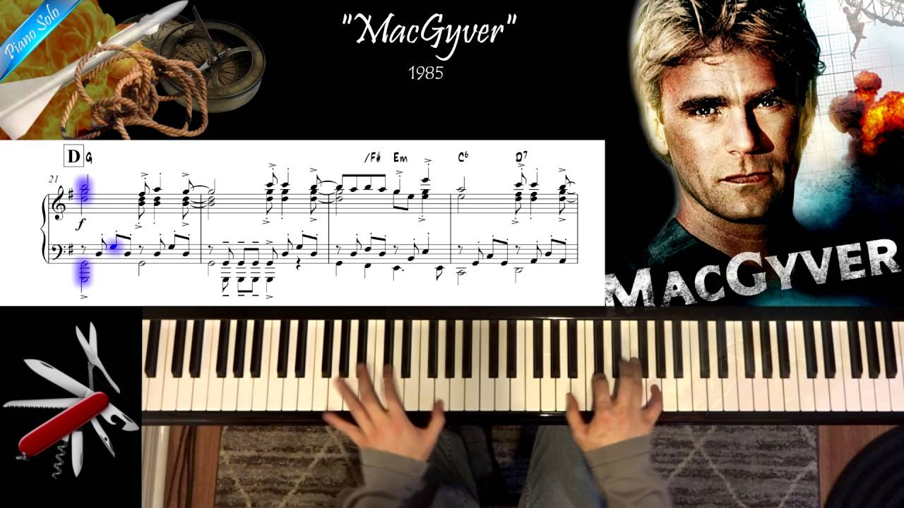 MacGyver   Piano Solo Cover
