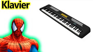 Kinder Spielzeug Klavier Spiderman Musical Videos screenshot 4