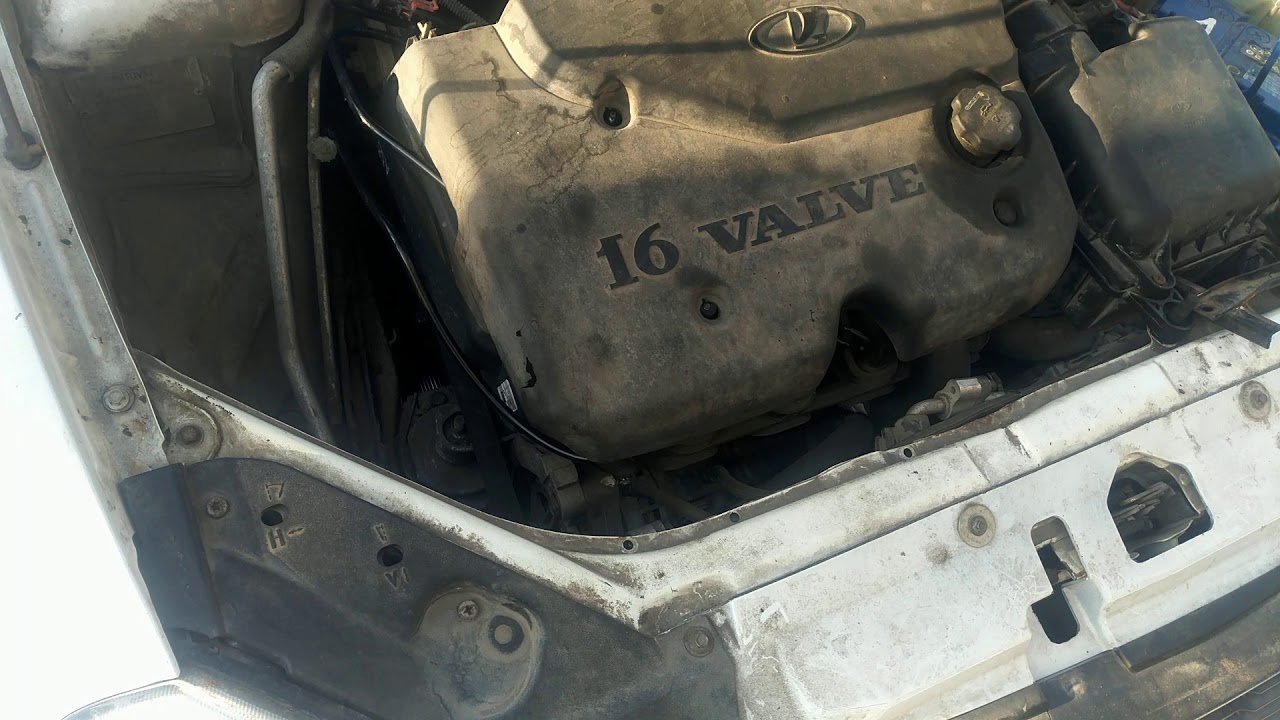 Приора не заводится в -28 - YouTube