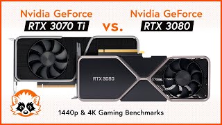 Nvidia GeForce RTX 3070 Ti vs. RTX 3080 Benchmark - how big is the difference really?