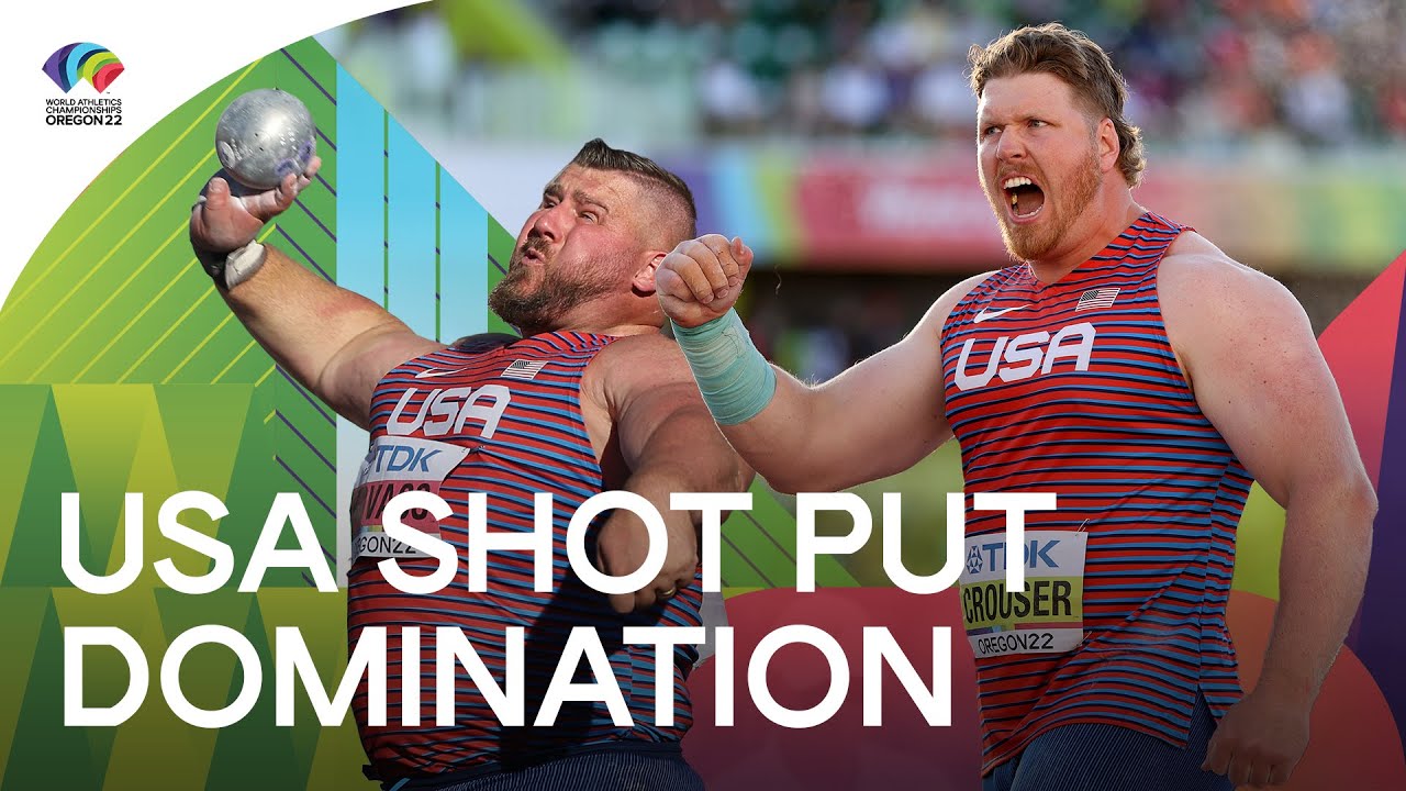 Crouser beats Kovacs to win first shot put world title World