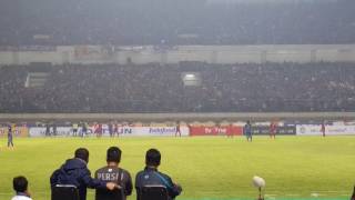 Atmosfer GBLA , Persib vs Arema dan beberapa insiden 15/4/2017