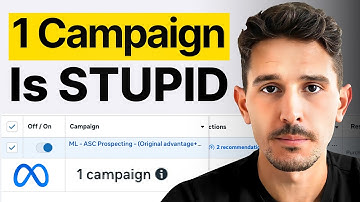 DON’T Use One Facebook Ads Campaign (Do This Instead)