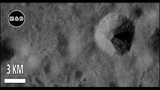 NASA Moon Image - Beautiful Surface - Enhanced - 4K (1/2)