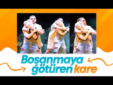 Hadise ve düet yaptığı Murda,konserde sarmaş dolaş dans etti