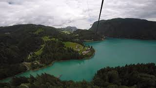 Zipline Sauris.....in Video Il Volo Del Drago...